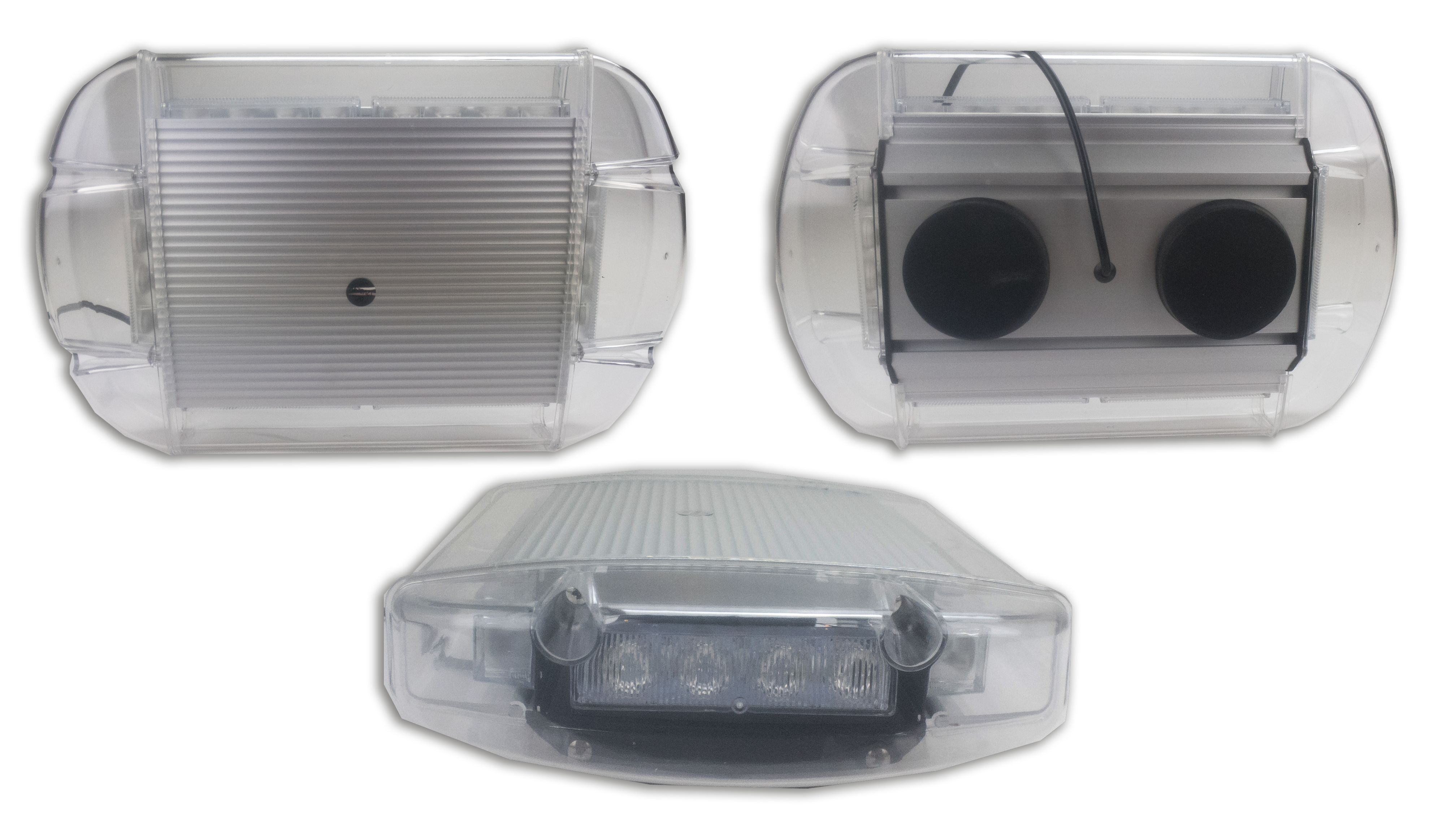 Dominator 24 Mini Amber Light Bar Magnet Mount