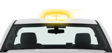 Dominator 24 Mini Amber Light Bar Magnet Mount