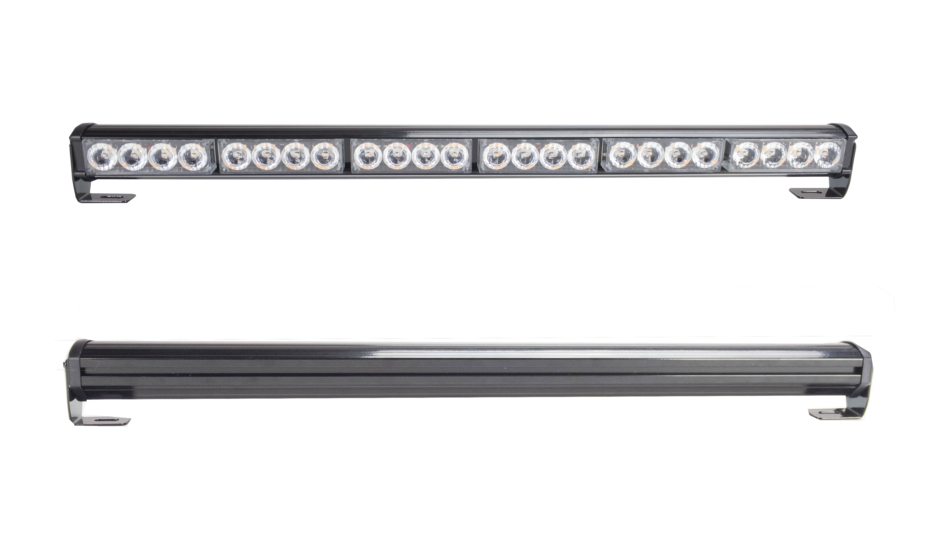 LED Warning Lights Kit with Mini Light Bar and Directional Bar Amber (Level 2)