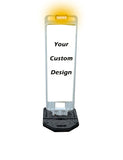 Custom Design Sign 36" with LED Flashing Lights