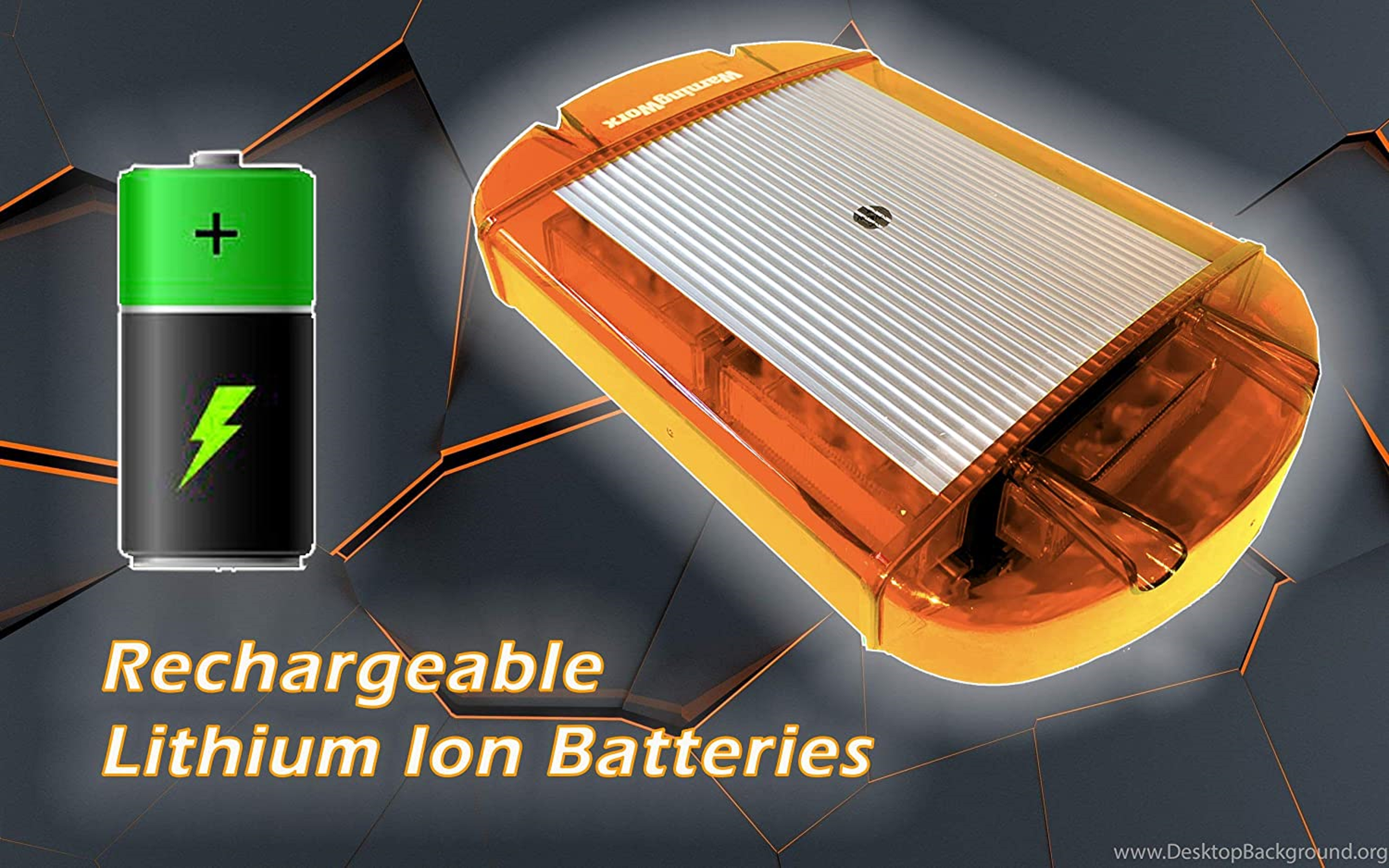 Insta Beacon Max Battery Powered Light Bar Amber